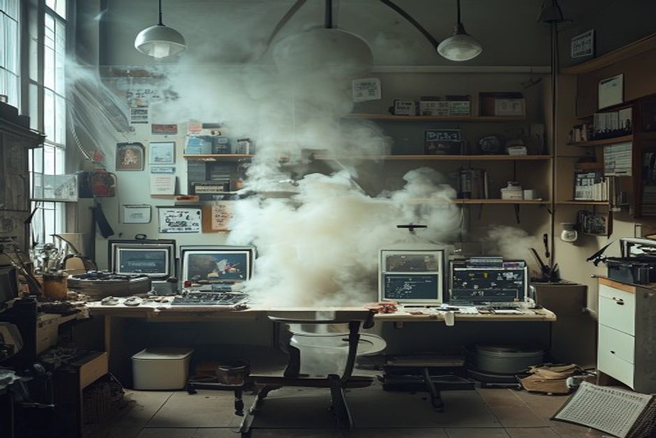 Фотореалистичная editorial photo сцена: крупный план лабораторной чашки Петри с колониями грибка на столе астробиологической лаборатории, рядом перчатки, пинцет и образцы...